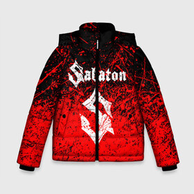 Зимняя куртка для мальчиков 3D с принтом SABATON в Ухте, ткань верха — 100% полиэстер; подклад — 100% полиэстер, утеплитель — 100% полиэстер | длина ниже бедра, удлиненная спинка, воротник стойка и отстегивающийся капюшон. Есть боковые карманы с листочкой на кнопках, утяжки по низу изделия и внутренний карман на молнии. 

Предусмотрены светоотражающий принт на спинке, радужный светоотражающий элемент на пуллере молнии и на резинке для утяжки | sabaton | даниель муллбак | йоаким броден | крис рёланд | оскар монтелиус | пэр сундстрём | рикард сунден | сабатон | тоббе энглунд | томми юханссон | ханнес ван дал