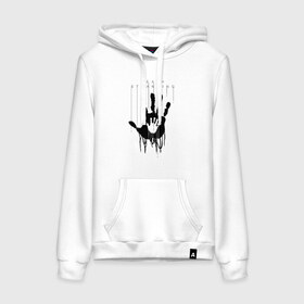 Женская толстовка с принтом DEATH STRANDING в Ухте, френч-терри, мягкий теплый начес внутри (100% хлопок) | карман-кенгуру, эластичные манжеты и нижняя кромка, капюшон с подкладом и шнурком | death stranding | kojima | kojima productions | кодзима | мадс микельсон | норман ридус