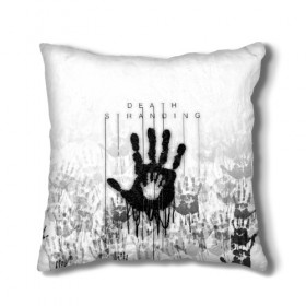 Подушка 3D DEATH STRANDING: в Ухте, наволочка – 100% полиэстер, наполнитель – холлофайбер (легкий наполнитель, не вызывает аллергию). | состоит из подушки и наволочки. Наволочка на молнии, легко снимается для стирки | death stranding | kojima | kojima productions | кодзима | мадс микельсон | норман ридус