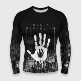 Мужской рашгард 3D с принтом DEATH STRANDING | DS в Ухте,  |  | death stranding | kojima | kojima productions | кодзима | мадс микельсон | норман ридус