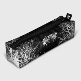 Пенал школьный 3D с принтом GHOSTEMANE BLACK FOREST в Ухте, 100% полиэстер | плотная ткань, застежка на молнии | eric whitney | ghostemane | trash | треш