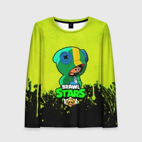 Женский лонгслив 3D Brawl Stars LEON: в Ухте, 100% полиэстер | длинные рукава, круглый вырез горловины, полуприлегающий силуэт | brawl | brawl stars | crow | leon | stars | бравл | бравл старс | браво старс | игра | компьютерная | кров | леон | онлайн | старс