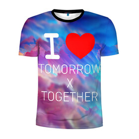 Мужская футболка 3D спортивная с принтом TOMORROW X TOGETHER в Ухте, 100% полиэстер с улучшенными характеристиками | приталенный силуэт, круглая горловина, широкие плечи, сужается к линии бедра | Тематика изображения на принте: beomgyu | hueningkai | k pop | korean | kpop | soobin | taehyun | tomorrow x together | txt | yeonjun | бомгю | ёнджун | корея | поп | субин | техен | тэхён | хюнин кай