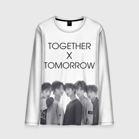 Мужской лонгслив 3D с принтом TOMORROW X TOGETHER в Ухте, 100% полиэстер | длинные рукава, круглый вырез горловины, полуприлегающий силуэт | Тематика изображения на принте: beomgyu | hueningkai | k pop | korean | kpop | soobin | taehyun | tomorrow x together | txt | yeonjun | бомгю | ёнджун | корея | поп | субин | техен | тэхён | хюнин кай