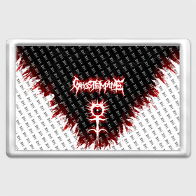 Магнит 45*70 с принтом GHOSTEMANE в Ухте, Пластик | Размер: 78*52 мм; Размер печати: 70*45 | ghost | ghostemane | ill biz | man | mercury | mystic | new school | noise | rap rock | trap | young crowley | гостмейн | мистика | привидение | реп рок. | рок | рэп | рэпер | эрик уитни