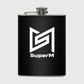 Фляга с принтом SuperM  в Ухте, металлический корпус | емкость 0,22 л, размер 125 х 94 мм. Виниловая наклейка запечатывается полностью | Тематика изображения на принте: baekhyun | exo | kai | lucas | mark | nct | shinee | sm | super m | superm | taemin | taeyong | ten | wayv | бэкхён | кай | лукас | марк | супер м | суперм | тэён | тэмин | тэн