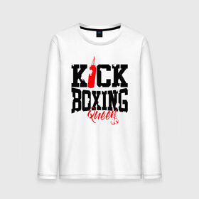 Мужской лонгслив хлопок с принтом Kick boxing Queen в Ухте, 100% хлопок |  | boxer | boxing | kick boxing | kickboxing | mma | queen | бокс | боксер | кик боксинг | кикбоксинг | королева бокса | тайский бокс