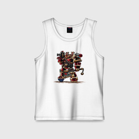 Детская майка хлопок с принтом Warhammer 40 000 Сhaos в Ухте,  |  | warhammer 40 000 сhaos