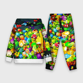 Детский костюм 3D (с толстовкой) с принтом Plants vs. Zombies в Ухте,  |  | Тематика изображения на принте: garden warfare | pl | plants | plants vs. zombies | plants vs. zombies: garden warfare | popcap | zombies | кактус | картошка | подсолнух | растения против зомби | сад