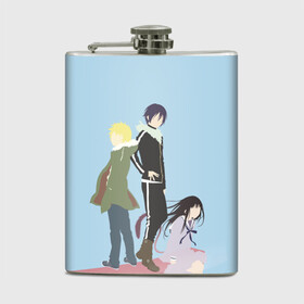 Фляга с принтом Yato, Yukine & Hiyori в Ухте, металлический корпус | емкость 0,22 л, размер 125 х 94 мм. Виниловая наклейка запечатывается полностью | Тематика изображения на принте: ghost | god of calamity | hiyori | iki | noragami | shinki | yato | yatogami | yukine | бездомный бог | бог бедствия | ики | призрак | секки | хиёри | шинки | юки | юкине | юкинэ | ято