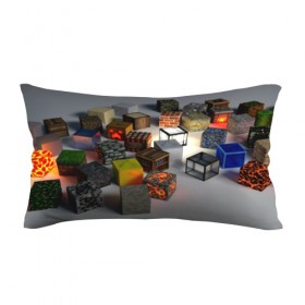 Подушка 3D антистресс с принтом MINECRAFT BLOX в Ухте, наволочка — 100% полиэстер, наполнитель — вспененный полистирол | состоит из подушки и наволочки на молнии | craft | creeper | dungeon | dungeons | earth | game | logo | mine | minecraft | mobile | online | дунгеонс | земля | зомби | игра | крипер | лого | майкрафт | майнкрафт | мобайл | онлайн | подземелье | подземелья