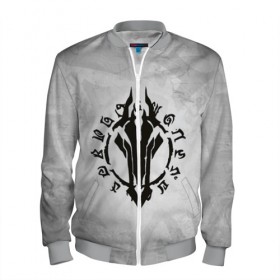 Мужской бомбер 3D Darksiders: в Ухте, 100% полиэстер | застегивается на молнию, по бокам два кармана без застежек, по низу бомбера и на воротнике - эластичная резинка | ад | ангелы | апокалипсис | демоны | дьяволы | знаки | лого | логотип | орда | раздор