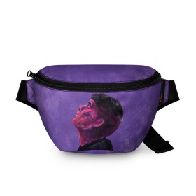 Поясная сумка 3D с принтом Peaky Blinders в Ухте, 100% полиэстер | плотная ткань, ремень с регулируемой длиной, внутри несколько карманов для мелочей, основное отделение и карман с обратной стороны сумки застегиваются на молнию | blinders | peaky | shelby | thomas | козырьки | острые | сериалы | томас | шелби