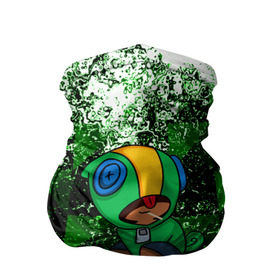 Бандана-труба 3D с принтом BRAWL STARS LEON в Ухте, 100% полиэстер, ткань с особыми свойствами — Activecool | плотность 150‒180 г/м2; хорошо тянется, но сохраняет форму | android | brawl stars | games | leon | mobile game | stars | игры | леон | мобильные игры