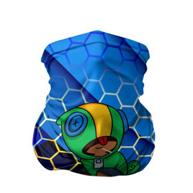 Бандана-труба 3D с принтом BRAWL STARS LEON в Ухте, 100% полиэстер, ткань с особыми свойствами — Activecool | плотность 150‒180 г/м2; хорошо тянется, но сохраняет форму | android | brawl stars | games | leon | mobile game | stars | игры | леон | мобильные игры