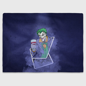 Плед 3D с принтом Joker from cards в Ухте, 100% полиэстер | закругленные углы, все края обработаны. Ткань не мнется и не растягивается | Тематика изображения на принте: batman | dc | dc джокер | detective comics | harley | joker | shtatjoker | the joker | бетмен | джокер | злодей | харли