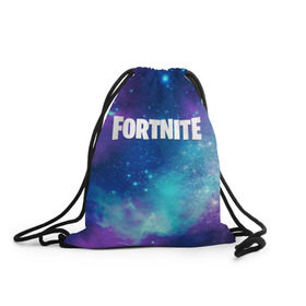 Рюкзак-мешок 3D с принтом FORTNITE SPACE в Ухте, 100% полиэстер | плотность ткани — 200 г/м2, размер — 35 х 45 см; лямки — толстые шнурки, застежка на шнуровке, без карманов и подкладки | deadmau5 | fortnite | fortnite 2 | fortnite x маршмелло | ikonik | marshmello | ninja | ninja streamer | raven | travis scott | ворон | иконик | ниндзя | пили | рейвен | трэвис скотт | фортнайт