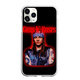 Чехол для iPhone 11 Pro Max матовый с принтом Guns n roses + Спина в Ухте, Силикон |  | Тематика изображения на принте: axl rose | geffen records | gnr | guns | rock | roses | slash | гансы | пистолеты | розы | рок | слеш | эксл роуз