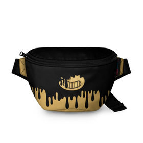 Поясная сумка 3D Bendy And The Ink Machine: в Ухте, 100% полиэстер | плотная ткань, ремень с регулируемой длиной, внутри несколько карманов для мелочей, основное отделение и карман с обратной стороны сумки застегиваются на молнию | bendy | bendy and the ink machine | бенди | бени | бенни | детская | детям | игра | капли | компьютерная игра | краска | машина | подтеки | розовая | ужастик