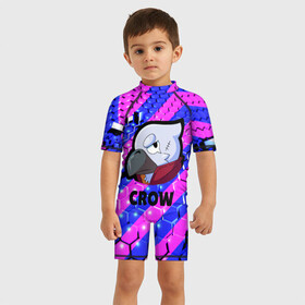 Детский купальный костюм 3D Brawl Stars CROW: в Ухте, Полиэстер 85%, Спандекс 15% | застежка на молнии на спине | android | brawl stars | crow | games | leon | mobile game | stars | ворон | игры | леон | мобильные игры