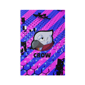 Обложка для паспорта матовая кожа Brawl Stars CROW: в Ухте, натуральная матовая кожа | размер 19,3 х 13,7 см; прозрачные пластиковые крепления | android | brawl stars | crow | games | leon | mobile game | stars | ворон | игры | леон | мобильные игры