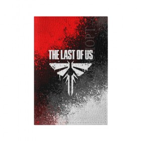 Обложка для паспорта матовая кожа с принтом THE LAST OF US в Ухте, натуральная матовая кожа | размер 19,3 х 13,7 см; прозрачные пластиковые крепления | cicadas | fireflies | naughty dog | the last of us | the last of us part 2 | джоэл | последние из нас | цикады | элли