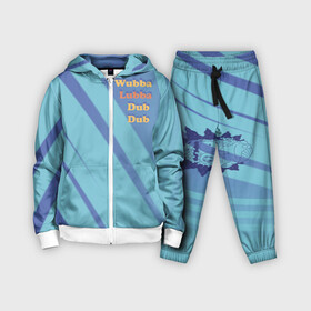 Детский костюм 3D с принтом Рик и Морти Wubba Lubba Dub в Ухте,  |  | Тематика изображения на принте: dsgnzaets | rick and morty | rick sanchez | vdzajul | wubba lubba dub dub | миссикс | морти | плюмбус | рик | рик и морти