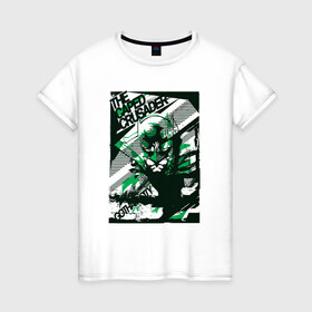 Женская футболка хлопок с принтом Caped Crusader в Ухте, 100% хлопок | прямой крой, круглый вырез горловины, длина до линии бедер, слегка спущенное плечо | bat man | batman | batman comics | caped crusader | comics | dark knight | shtatbat | бетмен | брюс уэйн | бэт мен | бэтмен | тёмный рыцарь