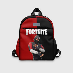 Детский рюкзак 3D с принтом FORTNITE IKONIK   ФОРТНАЙТ ИКОНИК в Ухте, 100% полиэстер | лямки с регулируемой длиной, сверху петелька, чтобы рюкзак можно было повесить на вешалку. Основное отделение закрывается на молнию, как и внешний карман. Внутри дополнительный карман. По бокам два дополнительных кармашка | fortnite | fortnite 2 | fortnite x маршмелло | ikonik | marshmello | ninja | ninja streamer | иконик | ниндзя | фортнайт | фортнайт 2 | фортнайт глава 2