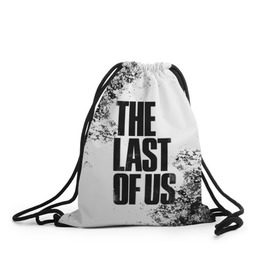Рюкзак-мешок 3D с принтом THE LAST OF US в Ухте, 100% полиэстер | плотность ткани — 200 г/м2, размер — 35 х 45 см; лямки — толстые шнурки, застежка на шнуровке, без карманов и подкладки | game | horror | survival horror | the last | the last of us | the last of us remastered | игра | компьютерная игра | экшн
