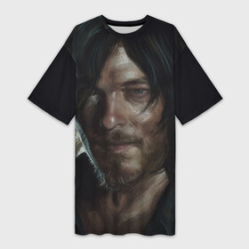 Платье-футболка 3D с принтом The Walking Dead в Ухте,  |  | the walking dead | twd | апокалипсис | дерил | зомби | ходячие мертвецы