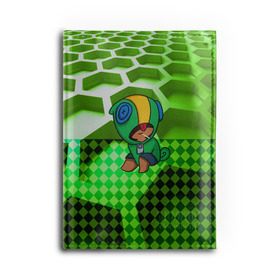 Обложка для автодокументов с принтом Brawl Stars LEON в Ухте, натуральная кожа |  размер 19,9*13 см; внутри 4 больших “конверта” для документов и один маленький отдел — туда идеально встанут права | android | brawl stars | crow | games | leon | mobile game | stars | ворон | игры | леон | мобильные игры