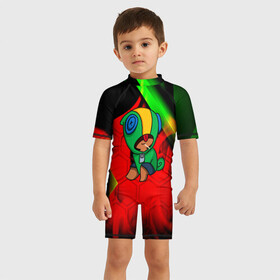 Детский купальный костюм 3D LEON: в Ухте, Полиэстер 85%, Спандекс 15% | застежка на молнии на спине | android | brawl stars | crow | games | leon | mobile game | stars | ворон | игры | леон | мобильные игры