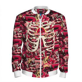 Мужской бомбер 3D с принтом Anatomy Park в Ухте, 100% полиэстер | застегивается на молнию, по бокам два кармана без застежек, по низу бомбера и на воротнике - эластичная резинка | anatomy park | dsgnosadchaya | rick  morty | vdosadir | джастин ройланд | дэн хармон | миссикс | плюмбус | рик и морти