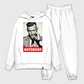 Мужской костюм хлопок OVERSIZE с принтом Конор Макгрегор в Ухте,  |  | conor mcgregor | mma | the notorious | ufc | боец | конор макгрегор | миксфайт | чемпион