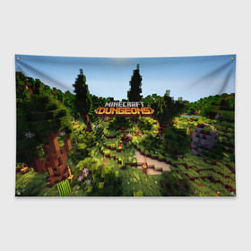 Флаг-баннер MINECRAFT DUNGEONS: в Ухте, 100% полиэстер | размер 67 х 109 см, плотность ткани — 95 г/м2; по краям флага есть четыре люверса для крепления | craft | creeper | dungeon | dungeons | earth | game | logo | mine | minecraft | minecraft dungeons | mobile | online | дунгеонс | земля | зомби | игра | крипер | лого | майкрафт | майнкрафт | онлайн | подземелье