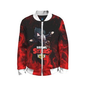 Детский бомбер 3D BRAWL STARS CROW: в Ухте, 100% полиэстер | застегивается на молнию, по бокам два кармана без застежек, мягкие манжеты, по низу бомбера и на воротнике — эластичная резинка | brawl stars | bull | colt | crow | leon | stars | берли | бо | брок | ворон | джесси | динамайк | дэррил | кольт | леон | мортис | нита | пайпер | пенни | поко | пэм | рикошет | спайк | фрэнк | шелли | эль примо