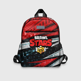 Детский рюкзак 3D с принтом BRAWL STARS в Ухте, 100% полиэстер | лямки с регулируемой длиной, сверху петелька, чтобы рюкзак можно было повесить на вешалку. Основное отделение закрывается на молнию, как и внешний карман. Внутри дополнительный карман. По бокам два дополнительных кармашка | android | brawl stars | games | leon | mobile game | stars | игры | леон | мобильные игры