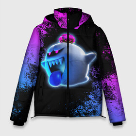 Мужская зимняя куртка 3D с принтом Luigis Mansion в Ухте, верх — 100% полиэстер; подкладка — 100% полиэстер; утеплитель — 100% полиэстер | длина ниже бедра, свободный силуэт Оверсайз. Есть воротник-стойка, отстегивающийся капюшон и ветрозащитная планка. 

Боковые карманы с листочкой на кнопках и внутренний карман на молнии. | game | luigis mansion | mario | nintendo | видеоигра | игра | луиджи | марио | привидение | призрак