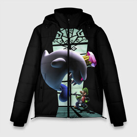 Мужская зимняя куртка 3D с принтом Luigis Mansion в Ухте, верх — 100% полиэстер; подкладка — 100% полиэстер; утеплитель — 100% полиэстер | длина ниже бедра, свободный силуэт Оверсайз. Есть воротник-стойка, отстегивающийся капюшон и ветрозащитная планка. 

Боковые карманы с листочкой на кнопках и внутренний карман на молнии. | game | luigis mansion | mario | nintendo | видеоигра | игра | луиджи | марио | привидение | призрак