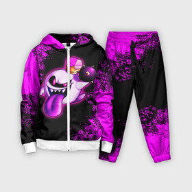 Детский костюм 3D с принтом Luigis Mansion в Ухте,  |  | game | luigis mansion | mario | nintendo | видеоигра | игра | луиджи | марио | привидение | призрак