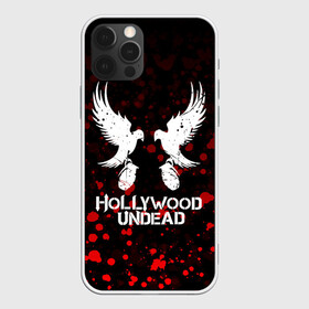 Чехол для iPhone 12 Pro HOLLYWOOD UNDEAD: в Ухте, силикон | область печати: задняя сторона чехла, без боковых панелей | deuce | hollywood undead | hu | j dog | shady jeff | голливуд | голливудская нежить | даниэль мурильо | джордан террелл | джордж артур рейган | дилан альварес | мэттью сент клер | нежить
