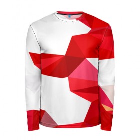 Мужской лонгслив 3D с принтом ТЕКСТУРА в Ухте, 100% полиэстер | длинные рукава, круглый вырез горловины, полуприлегающий силуэт | abstract | abstraction | color | geometry | paitnt | polygon | polygonal | psy | абстракция | геометрия | краски | неоновые | полигоны | психоделика