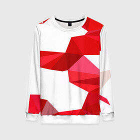 Женский свитшот 3D с принтом ТЕКСТУРА  в Ухте, 100% полиэстер с мягким внутренним слоем | круглый вырез горловины, мягкая резинка на манжетах и поясе, свободная посадка по фигуре | abstract | abstraction | color | geometry | paitnt | polygon | polygonal | psy | абстракция | геометрия | краски | неоновые | полигоны | психоделика