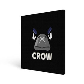Холст квадратный с принтом Brawl Stars CROW в Ухте, 100% ПВХ |  | brawl | brawl stars | crow | leon | stars | бравл | бравл старс | браво старс | ворон | ворона | игра | компьютерная | кров | леон | онлайн | старс