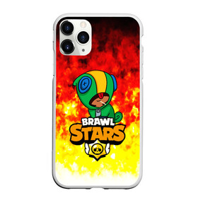 Чехол для iPhone 11 Pro матовый с принтом BRAWL STARS LEON в Ухте, Силикон |  | android | brawl stars | games | leon | mobile | stars | игры | леон | мобильные игры
