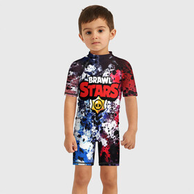 Детский купальный костюм 3D BRAWL STARS: в Ухте, Полиэстер 85%, Спандекс 15% | застежка на молнии на спине | android | brawl stars | crow | games | leon | mobile game | stars | бравл старс | ворон | игры | леон | мобильные игры