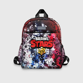 Детский рюкзак 3D с принтом BRAWL STARS в Ухте, 100% полиэстер | лямки с регулируемой длиной, сверху петелька, чтобы рюкзак можно было повесить на вешалку. Основное отделение закрывается на молнию, как и внешний карман. Внутри дополнительный карман. По бокам два дополнительных кармашка | android | brawl stars | crow | games | leon | mobile game | stars | бравл старс | ворон | игры | леон | мобильные игры