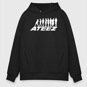 Мужское худи Oversize хлопок с принтом Ateez в Ухте, френч-терри — 70% хлопок, 30% полиэстер. Мягкий теплый начес внутри —100% хлопок | боковые карманы, эластичные манжеты и нижняя кромка, капюшон на магнитной кнопке | ateez | atiny | destiny | k pop | kpop | kq fellaz | атеез | атез | атэз | ёсан | к поп | кпоп | минки | сан | сонхва | тин поп | уён | хонджун | чонхо | эйтиз | эйтини | юнхо
