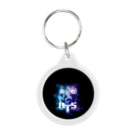 Брелок круглый с принтом BTS в Ухте, пластик и полированная сталь | круглая форма, металлическое крепление в виде кольца | army | bangtan | beyond | boys | bts | j hope | jimin | jin | jungkook | k pop | rm | scene | suga | the | v | армия | арэма | бтс | ви | джей хоупа | сюги | чимина | чина | чонгука